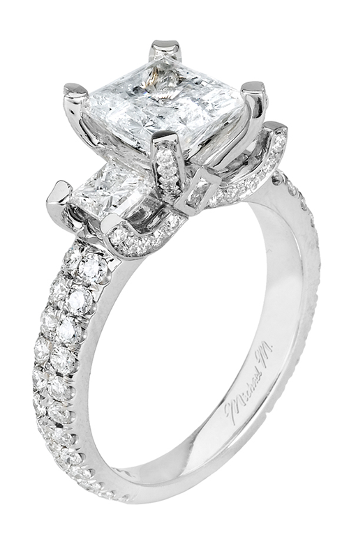 Michael M - Three Stone Engagement Rings