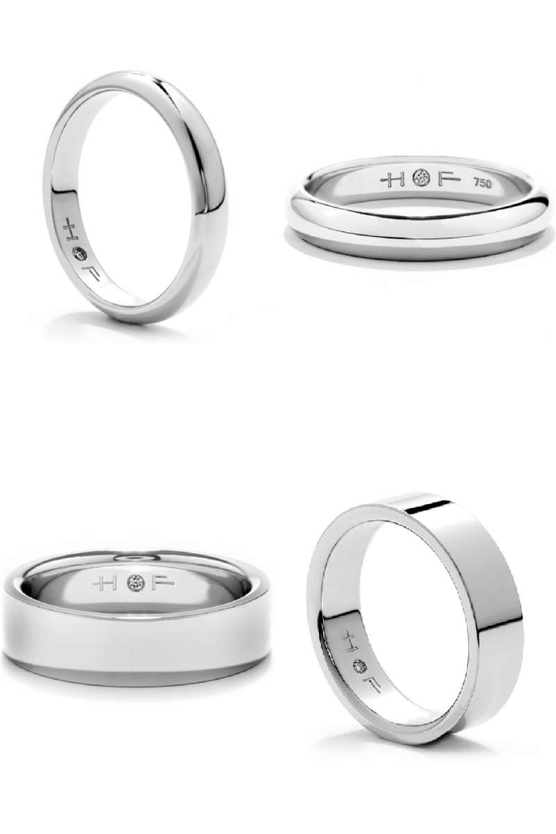 Hearts on Fire Wedding Bands at GMG Jewellers located in Saskatoon, Saskatchewan