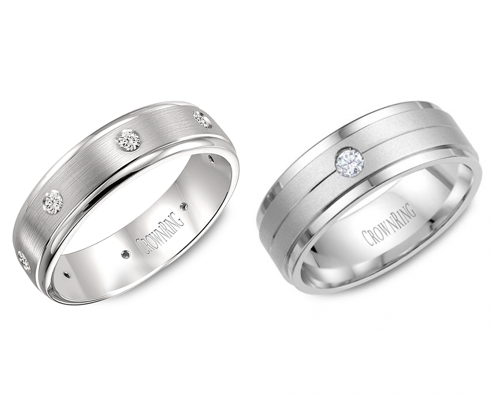 CrownRing Wedding Bands at GMG Jewellers located in Saskatoon, Saskatchewan