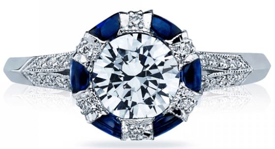 Tacori Simply Tacori Halo Engagement Ring