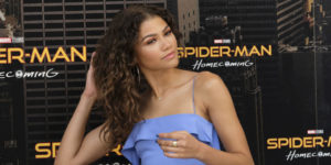 Zendaya at the Spider-man Homecoming Premiere