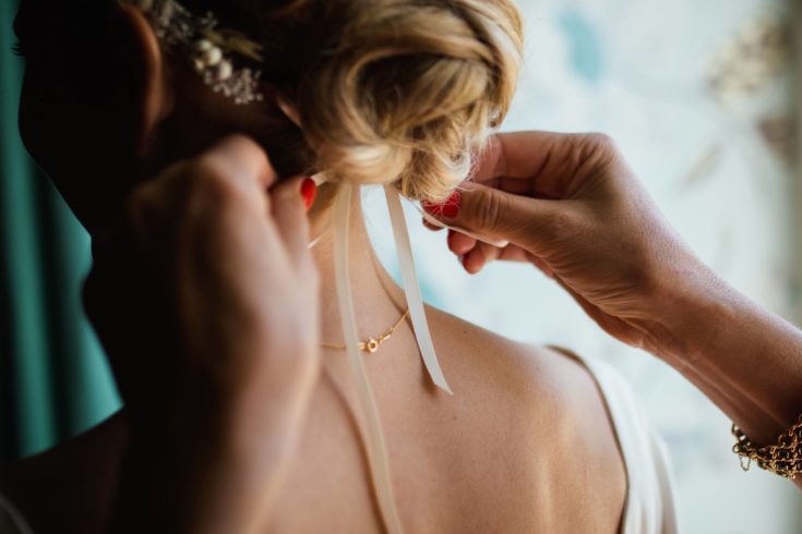 Mother and Daughter Wedding Prep