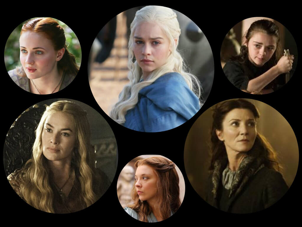 Ladies of game of thrones