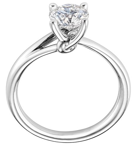 Lazare Simply Lazare Engagement Ring R686 Available at BARONS Jewelers in Dublin, California.