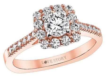 Love Story Diamonds Love Story Collection Engagement Ring 309-13354