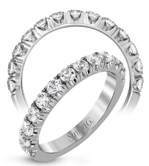 Simon G Passion Wedding Band LP2349 Available at Corinne Jewelers