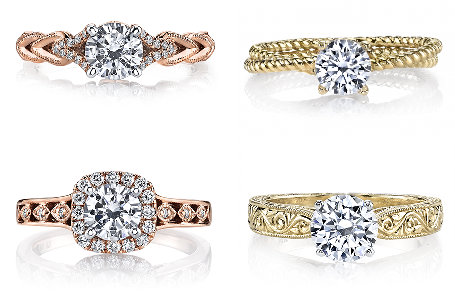 Mars Rebel Hearts Engagement Rings at Medawar Jewelers