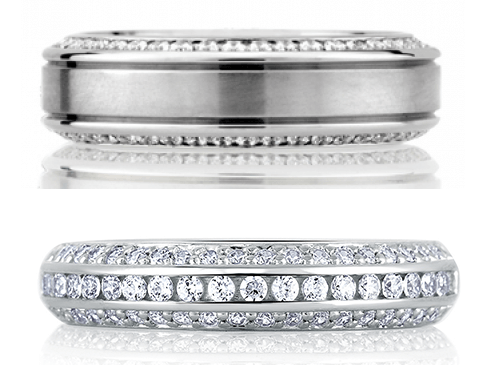 A. Jaffe Wedding Bands Available at Medawar Jewelers