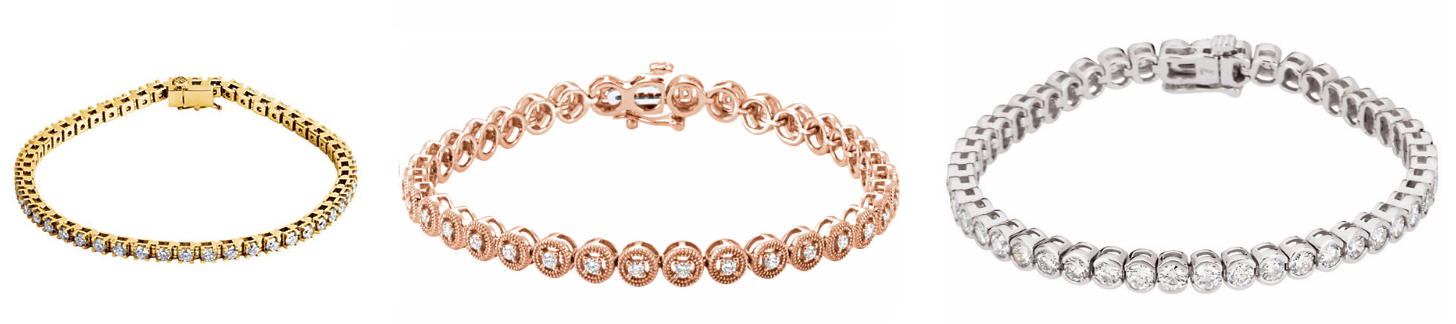 Stuller Diamond Tennis Bracelets at Miro Jewelers
