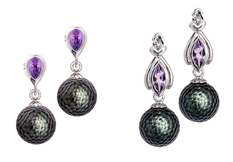 Galatea Earrings at Medawar Jewelers in West Lansing, Okemos, Jackson, Portage, and Brighton, Michigan